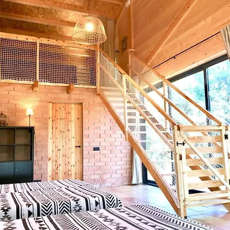 Gran Casa De Madera Con Vistas Al Mar Сasa de vacaciones Santo Tomas de Fluvia